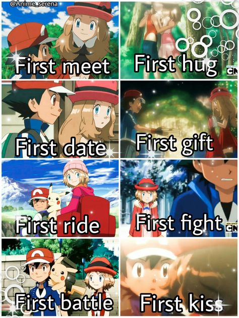 Pokemon Xyz Fan Art, Pokemon Xyz Ash And Serena, Ash X Serena, Ash And Serena, Ash Greninja, Pokemon Quotes, Ash Serena, Romantic Comedy Anime, Pokémon Ships