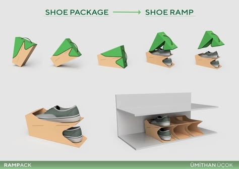 Diecut Packaging, Sneaker Packaging, Futuristic Product Design, Bulb Packaging, Shoes Packaging, Serum Packaging, Shoe Packaging, Shoe Box Design, Smart Packaging