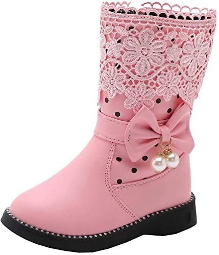 Fur Winter Boots, Kids Winter Boots, Girls Snow Boots, Pink Boots, Soft Shoes, Winter Girls, Velvet Bow, Girls Boots, Kids Boots