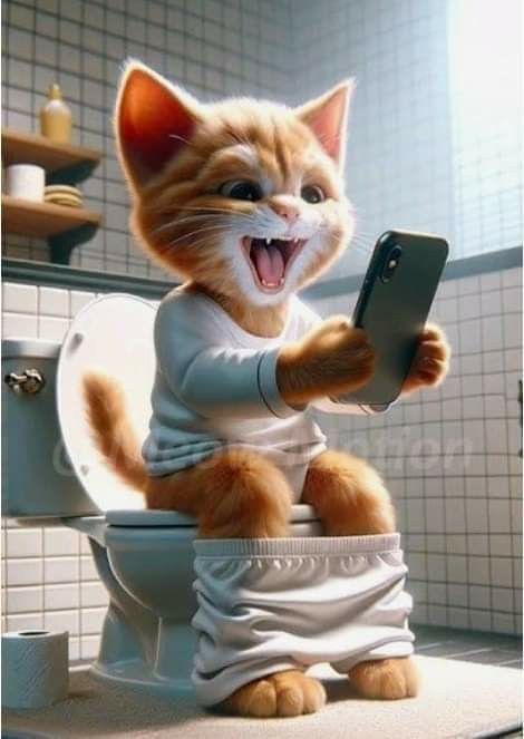 Cute Cat Photos Kittens, Cutest Animal Photos, Funny Cute Cats Videos, Cute Kittens Pictures, Cat On Phone, Cute Cat Videos Funny, Cute Kitten Videos, Cat On Toilet, Fat Cats Funny