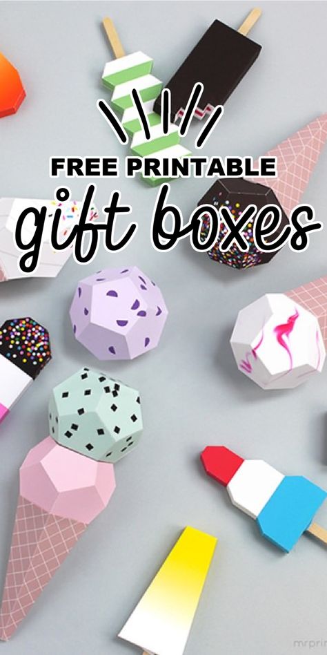 21 Free Printable Gift Box Templates – Tip Junkie Cute Box Template Free Printable, Cute Box Template Printable, Candy Box Template Free Printable, Cricut Boxes Templates, Gift Box Template Printable Free, Box Template Printable Free Patterns, 3d Paper Crafts Templates Free Printable, Paper Box Template Free Printable, Printable Box Templates