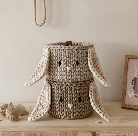 Crochet Mushroom, Boheme Chic, Baby Knitwear, Baby Kit, Diy Macrame, Handmade Baskets, Crochet For Home, Easter Crochet, Crochet Design