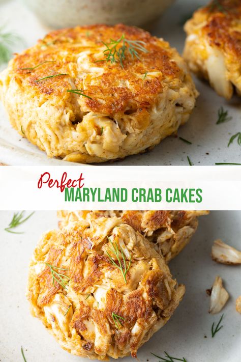 Canned Crab Cakes Recipe Easy, Fresh Crab Recipes, Crab Cakes Air Fryer, Best Crab Cakes Recipe, Spicy Tartar Sauce, Crab Cakes Recipe Best, Healthy Crab Cakes, Crispy Crab Cakes, Fried Crab Cakes