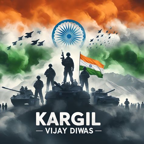 Kargil Vijay Diwas Poster#pikbest##Templates Kargil Vijay Diwas Painting, Vijay Diwas Poster, Kargil Vijay Diwas Poster, Kargil Diwas, Solstice Crafts, Kargil Vijay Diwas, Green Gradient Background, Groundnut Oil, World Art Day