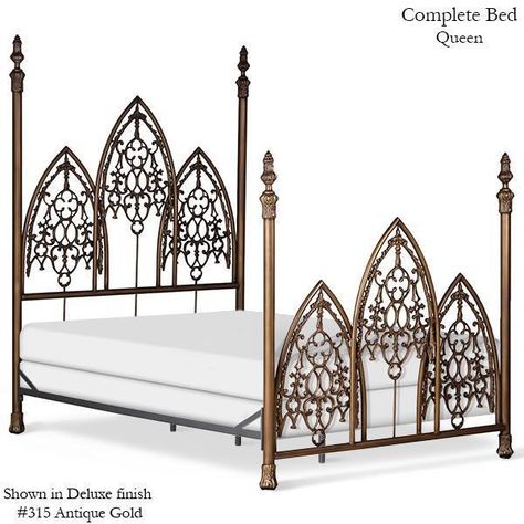 Baby Bedding | Kids Furniture | Shower Gifts | Chandeliers | Area Rugs Gothic Canopy Bed, Four Post Bed, Iron Canopy Bed, Gothic Bed, Post Bed, Iron Bed Frame, Dark Home Decor, Goth Home, Goth Home Decor