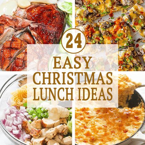 24 Easy Christmas Lunch Ideas - Immaculate Bites Easy Christmas Lunch Ideas, Christmas Lunch Easy, Christmas Lunch Ideas, Christmas Lunch Recipes, Christmas Lunch Menu, Ham Hocks And Beans, Holiday Luncheon, Luncheon Menu, Christmas Luncheon