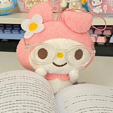 Dolly Doll, Soft Pink Theme, Cute Bunny Cartoon, Hello Kitty Drawing, Hello Kitty Art, Pink Aura, Kawaii Plush, Kawaii Plushies, Hello Kitty My Melody