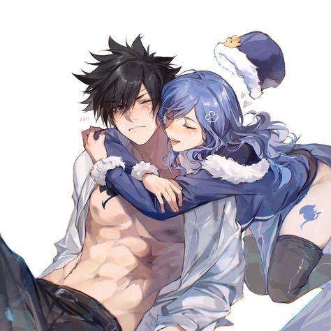 Fairy Tail Juvia, Juvia And Gray, Fairy Tail Gruvia, Fairy Tail Gray, Fairy Tail Comics, Fairy Tail Pictures, Juvia Lockser, Fairy Tail Love, Fairy Tail Art