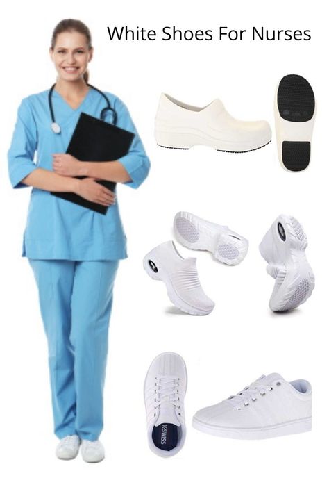 The best white shoes are mentioned nurses working in hospitals and clinics, and nurses studying in school and college. Best White Shoes, White Nursing Shoes, Nursing Clogs, Professional Nurse, Shoes For School, Nursing School Essential, Women Nurse, Nursing Shoes, Most Comfortable Shoes