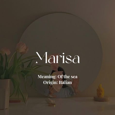 Marisa Core Aesthetic, Italian Names And Meanings, Marisa Core, Italian Surnames, Ethereal Names, Italian Girl Names, Posh Names, Italian Names, Ethereal Core