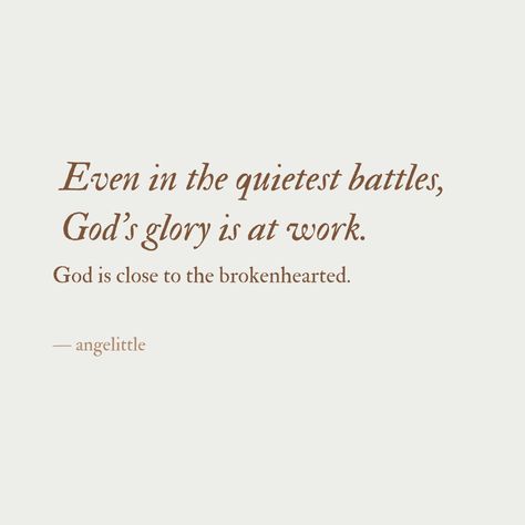 God is close to the brokenhearted. — Follow @angelittleblog 🌿🌿 God Give Me Peace Quotes, God's Perfect Timing Quotes, Perfect Timing Quotes, Faith Growth, Timing Quotes, Confidence In God, Happy Pics, Womens Bible, God Answers Prayers