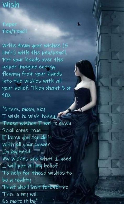 Wish Spells That Actually Work, Spirituality Guide, Wishing Spell, Vampire Spells, Mermaid Spells, Witchy Spells, Truth Spell, Wish Spell, Spells That Actually Work