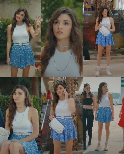 Hande Ercel Sen Cal Kapimi Outfit, Eda Yildiz Outfits Casual, Eda Yildiz Outfits Sen Cal Kapimi, Hande Erçel Outfits In Sen Cal Kapimi, Hande Ercel Eda Yildiz Outfits, Eda Sen Cal Kapimi Outfits, Eda Outfits Sen Cal Kapimi, Eda Yildiz Outfits Summer, Sen Cal Kapimi Outfits