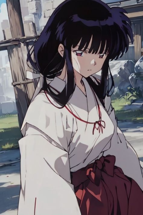 Inuyasha And Kikyo, Inuyasha Fan Art, Oki Doki, Sakura Uchiha, Graphic Artwork, Inuyasha, Manga Girl, Anime Films, Anime Character Design