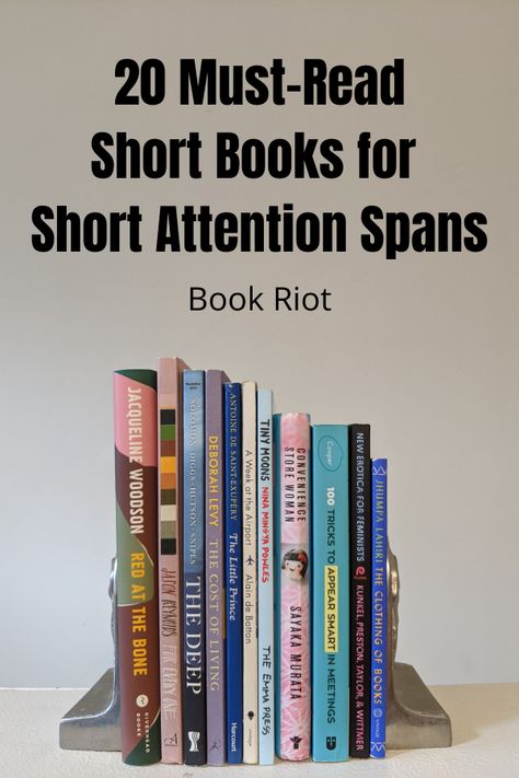 Short Non Fiction Books, Books For Focus, Best Short Novels To Read, Quick Books To Read, Best Short Books To Read, Fictional Books Worth Reading, Short Book Club Books, Great Fiction Books To Read, Good Short Books To Read