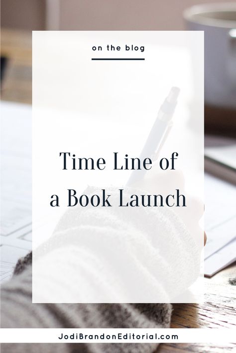 Sure, you can start writing, putting together a marketing plan, and thinking about a title before you determine your launch date, BUT without an end date -- that is, a launch date — it will be impossible to set a time line with deadlines for your book production.  |  Jodi Brandon Editorial Book Launch Ideas, Author Marketing, Book Launch Party, Time Line, Writing Things, Book Editing, Ebook Marketing, Writers Write, Fiction And Nonfiction