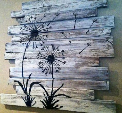 Pintura palet Pallet Wall Art, Wood Pallet Art, Fence Art, Pallet Wall, Soyut Sanat Tabloları, Diy Wood Signs, Pallet Crafts, Pallet Painting, Wood Burning Art