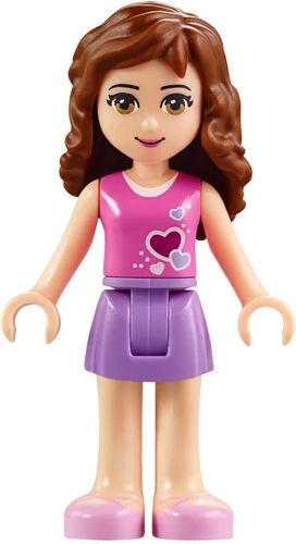 Olivia (2016-2017) | LEGO Friends Wiki | Fandom Nicknames For Olivia, Lego Friends Olivia, Grandma Jeans, Disney Princess Theme, Hazel Color, Lego Disney Princess, Lego Girls, Wood Owls, Lego News