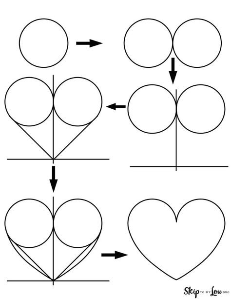 how to draw a heart step by step How To Draw Love Heart, Drawing Ideas Easy Love Cute, Heart Tutorial Drawing, Drawing Of Heart, Easy Heart Drawings, Cute Heart Drawings, Heart Drawings, Flower Pattern Drawing, Skip To My Lou