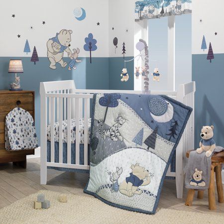 Disney Baby Nurseries, Mini Crib Bedding, Winnie The Pooh Nursery, Lambs & Ivy, Baby Crib Bedding Sets, Blue Bedding Sets, Mini Crib Sheets, Baby Boy Room Nursery, Baby Crib Bedding