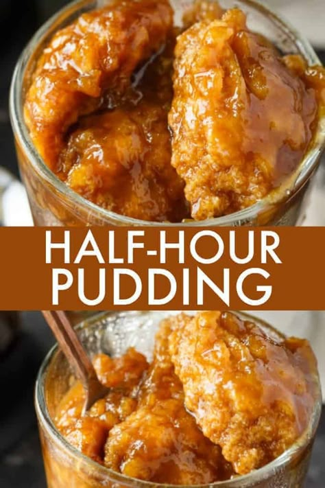 Sweet Bread Pudding, Poor Mans Pudding, Hot Puddings, Easy Pudding Recipes, Self Saucing Pudding, Simply Stacie, Dessert Treats, Easy Puddings, Caramel Pudding