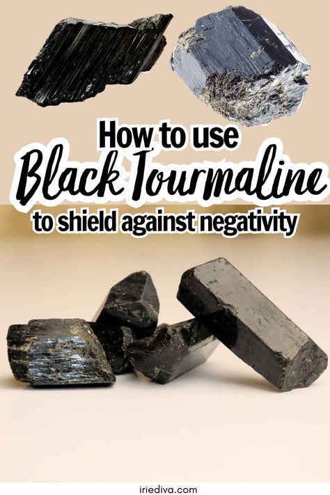 Discover Black Tourmaline Properties: The Grounding Gem That Shields Against Negativity Black Tourmaline Properties, Black Magic Protection Crystals, Black Tourmaline Meaning, Tourmaline Meaning, Black Tourmaline Jewelry, Black Tourmaline Bracelet, Black Tourmaline Stone, Stone Candles, Black Tourmaline Crystal