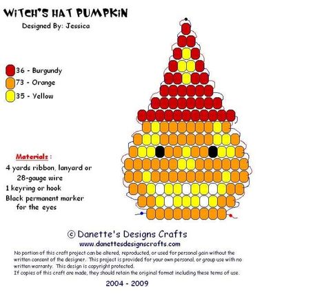 Pony Bead Pumpkin Craft, Pony Bead Halloween, Pumpkin Pony Bead Craft, Pony Bead Halloween Patterns, Halloween Pony Bead Patterns, Pony Beads Patterns, Pony Bead Keychain Patterns Halloween, Novelty Beaded Jewelry For Halloween, Pony Bead Animals