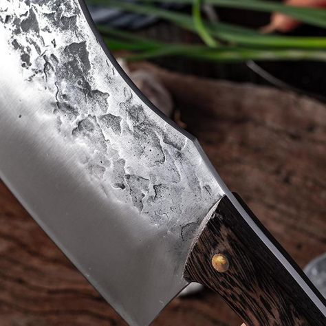 It’s Our Winter is Over Sale! Time is short! You Need New Knives Today! For a New Year! #TheEpicureanCook #cutleryset Chopper Knife, Kitchen Knives Handmade, Copper Nails, Best Kitchen Knives, Meat Cleaver, Unique Knives, Cleaver Knife, Butcher Knife, Handmade Kitchen