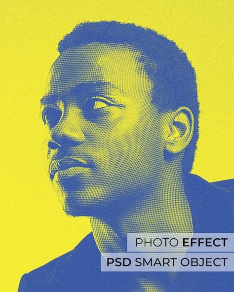 Halftone photo effect design | Free Psd #Freepik #freepsd #halftone-effect #modify #effect #person Halftone Graphic, Halftone Art, Halftone Design, Graphic Design Photo, Social Media Design Inspiration, Photoshop Photos, Photoshop Effects, Abstract Portrait, Branding Photos