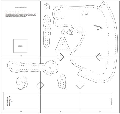 Hobby Horse Sewing Pattern Free, Hobby Horse Diy Pattern Free, Stick Horse Diy Pattern Free, Stick Horse Pattern Free, How To Make A Hobby Horse, Hobby Horse Pattern Free, Diy Hobby Horse, Hobby Horse Pattern, Horse Template