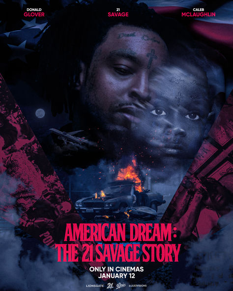 Designed by Instagram @ JLEOVISIONS  21 Savage, American Dream, Movie Poster, Cover Art, Key Art, Graphic Design, Key Art, 21 Savage, Art Graphic Design, Keys Art, American Dream, Movie Poster, Cover Art, Graphic Design, Key