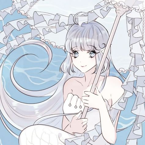 the mermaid wears a dress Mermaid Matching Pfp, Mermaid Manhwa, Mermaid Pfp, Mermaid Icon, Anime Mermaid, Mermaid Aesthetic, Mermaid Scales, Profile Pictures, A Dress