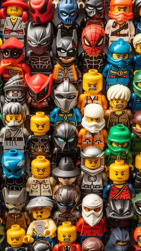 Lego Wallpaper Aesthetic, Lego Aesthetic, Lego Poster, Home Screen Wallpaper Hd, Lego Wallpaper, Lego Army, Samurai Wallpaper, Iphone Dynamic Wallpaper, Graffiti Wallpaper Iphone