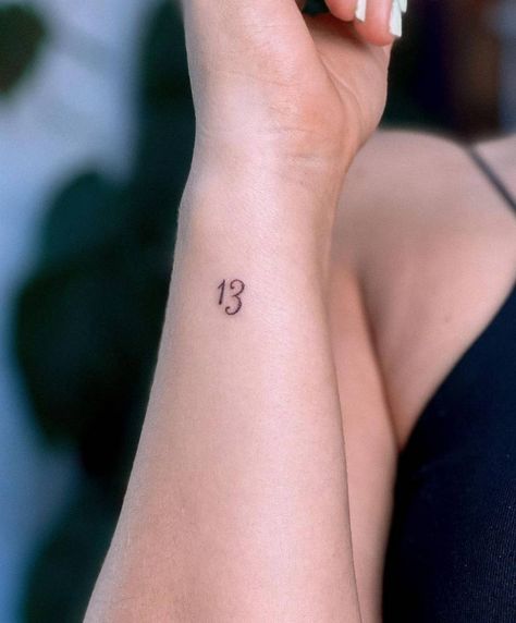 13 Number Tattoo, Number 13 Tattoos, Number Tattoo Fonts, 13 Number, Lucky Number 13, 13 Tattoo, 12 Tattoos, Number Tattoos, 13 Tattoos