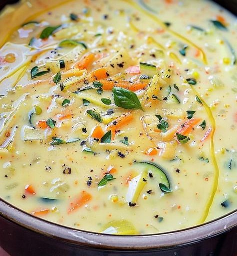 Low Calorie Recipes & Calorie Counting Support | Creamy Zucchini and Carrot Soup | Facebook Zucchini Soup Recipes, Mutton Curry Recipe, Creamy Zucchini, Zucchini Carrot, Carrot Soup Recipes, Ramen Dishes, Soup Ingredients, Zucchini Soup, Summer Veggies