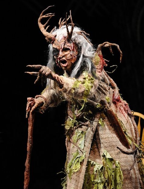 ”Angela Theatre Makeup, Witch Costumes, Baba Yaga, Theatre Costumes, Witch Costume, A Fairy Tale, Into The Woods, Costume Makeup, Makeup Designs