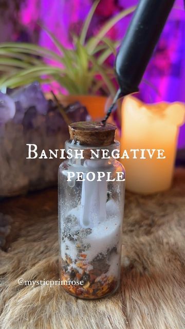 Repel Negativity Spell Jar, Banish Negative Energy Spell Jar, Anti Bad Vibe Spell Jar, Banishing Jar Spell, Banish Spell Jar, Banish Negativity Spell Jar, Banishing Spell Person Jar, Protection Jar Ingredients, Cleansing Spell Jar