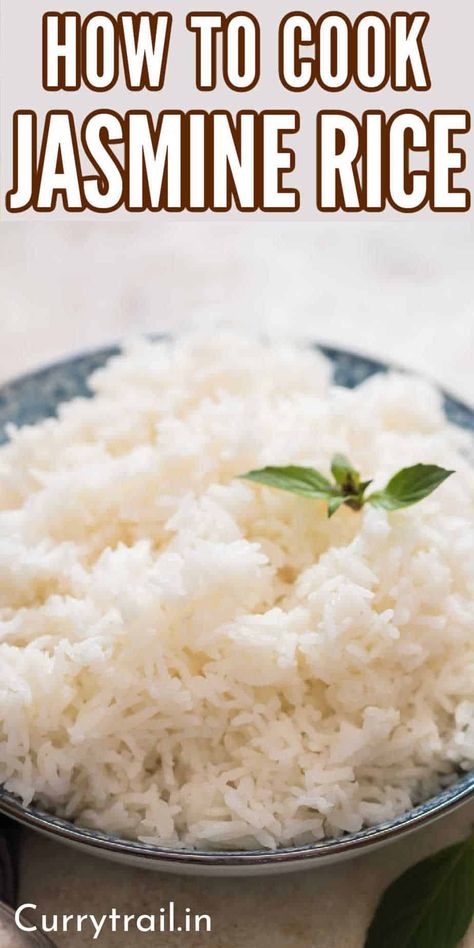 📋How to cook jasmine rice Rice To Water Ratio, Cook Jasmine Rice, Instant Pot Jasmine Rice, Perfect Jasmine Rice, Brown Jasmine Rice, Jasmine Rice Recipes, Pork Sausage Recipes, White Rice Recipes, Rice On The Stove