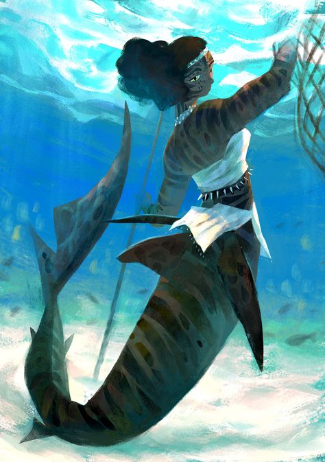 Shark Mermaid Tail, Mer People, Types Of Mermaids, Shark Mermaid, Mermaid Drawings, Real Mermaids, Tiger Shark, Architecture Art Design, Mermaids And Mermen