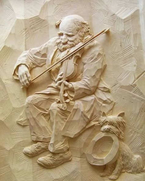 Wood Projects For Beginners, Woodworking Inspiration, Image 3d, Wood Carving Designs, Wood Carving Patterns, Relief Sculpture, Realism Art, Easy Woodworking Projects, Wood Sculpture