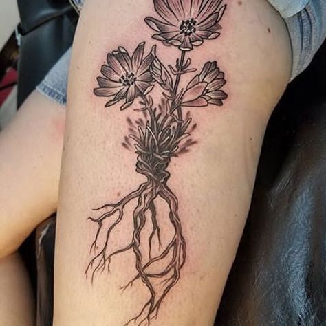 Bitterroot Flower Tattoo, Bitterroot Flower, Buttercup Tattoo, Montana Tattoo, Roots Tattoo, Most Popular Tattoos, Tattoo Designs And Meanings, Ink Ideas, Flower Images