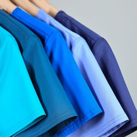 hat's your favorite shade of blue? Teal, Caribbean, Royal, Ceil, or Navy - Comment down below! 💙 #cherokeescrubs #cherokeeuniforms #scrubs #hospitals #medicalschool Scrub Sets, Shade Of Blue, Blue Teal, Medical School, Shades Of Blue, Scrubs, Shades, Navy, Blue