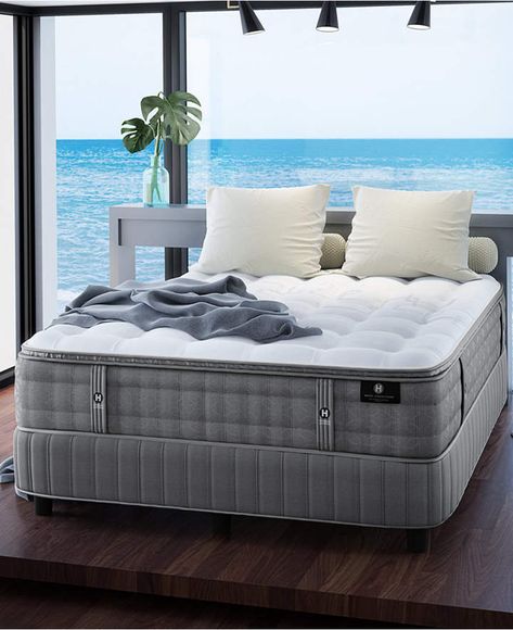 Hotel Collection by Aireloom Handmade 14" Cushion Firm Mattress- California King Mattress Ideas Bedrooms, Massage Mattress, Mattress Catalogue, Hotel Mattress, Luxury Room, Plush Mattress, Luxury Mattresses, Mattress Buying, Firm Mattress