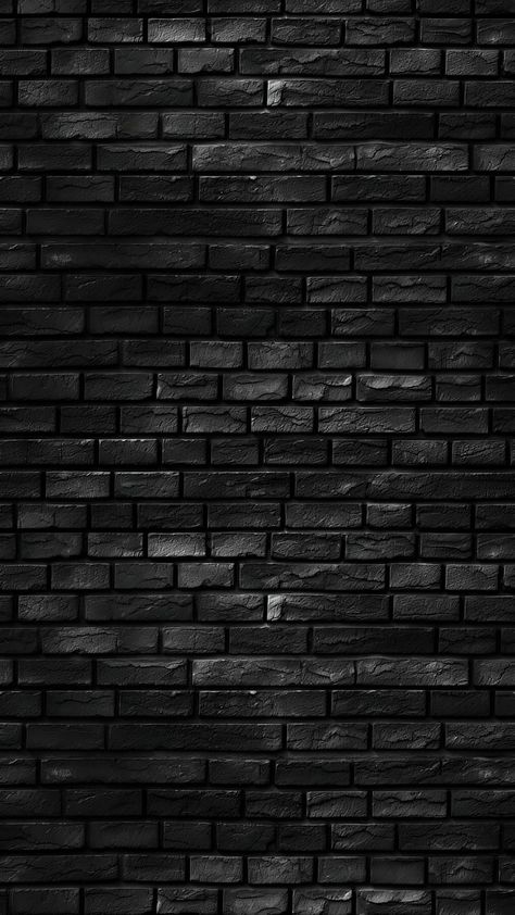 Masculine Background, Editing Assets, Gothic Texture, Black And White Brick Wall, Brick Phone Wallpaper, Black Brick Wallpaper Accent Wall, Brick Wallpaper Black, Black Brick Background, Brick Wallpaper Iphone