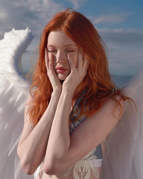 Michelle Instagram, Angelic Aesthetic, Celtic Woman, Hair Magazine, Ginger Girls, Angel Aesthetic, Latest Instagram, Angel Pictures, Beautiful Stories