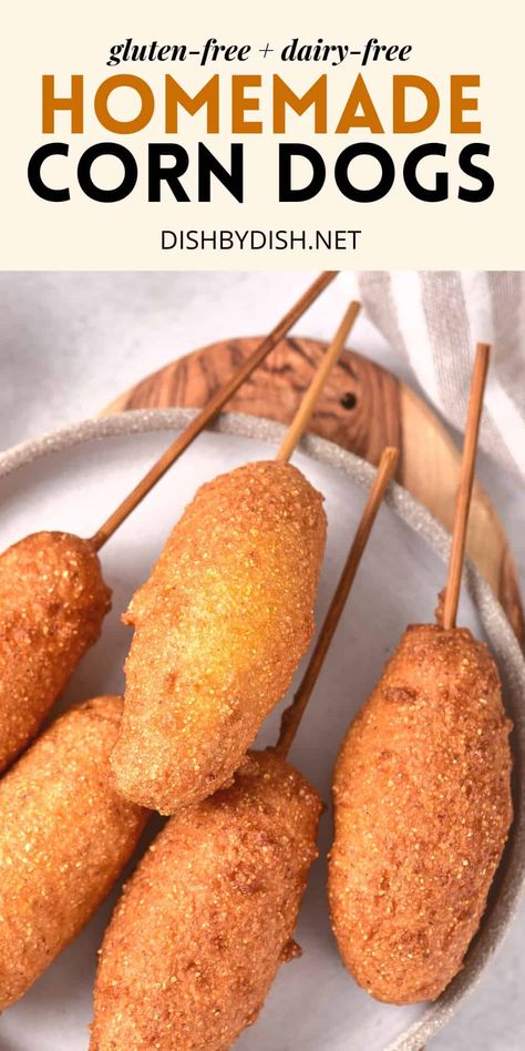 Paleo Corn Dogs, Gluten Free Snacks Savory, Good Gluten Free Snacks, Healthy Corn Dogs, Gluten Free Corndogs, Dairy Free And Gluten Free Snacks, Gluten Free Thanksgiving Recipes Side, Gluten Free Kid Friendly Dinners, Gluten Free Snacks For Party