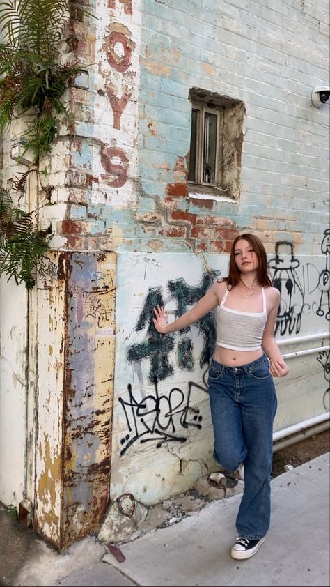 Brick Wall Poses Photo Shoot, Graffiti Alley Photoshoot, Senior Picture Ideas Brick Wall, Brick Photoshoot, Brick Wall Photoshoot Ideas, Shark Photoshoot, Alleyway Photoshoot, Brick Wall Photoshoot, Warehouse Photoshoot