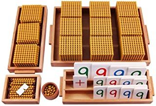 Math Toys, Learning Toys For Toddlers, Montessori Math, Montessori Classroom, Golden Beads, Childhood Games, Preschool Education, Montessori Materials, Teaching Aids