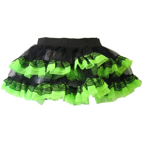 Evil Jink Tutu Green - Alternative, Gothic, Emo Clothing ($23) ❤ liked on Polyvore Neon Green And Black Outfit, Scene Tutu, Scene Skirts, Scenecore Clothes, Scene Skirt, Emo Skirt, Scene Clothes, Scene Clothing, Tutu Skirt Outfit