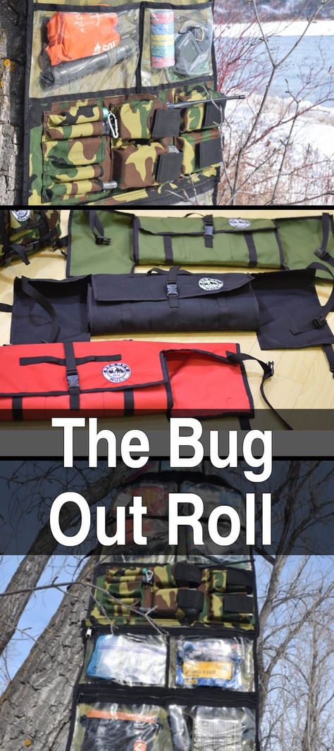 The Bug Out Roll. Instead of digging through your bug out bag looking for small items, you can just unroll this canvas bag and have everything laid out where you can find it. What To Pack In A Bug Out Bag, Backpack Layout, Bug Out Bag Clothes, Bug Out Bag Family, Simple Bug Out Bag, Canadian Prepper, Best Bug Out Bag, Prepper Gear, Lesson Plan Examples